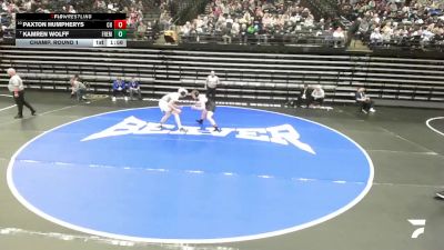 6A 175 lbs Champ. Round 1 - Kamren Wolff, Fremont vs Paxton Humpherys, Copper Hills