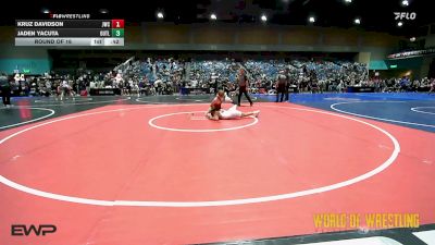108 lbs Round Of 16 - Kruz Davidson, JWC vs Jaden Yacuta, Outlaws Wrestling Club