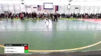 40 lbs Semifinal - Ellis Jennings, Misfits vs Dane McFadden, SoCal Grappling