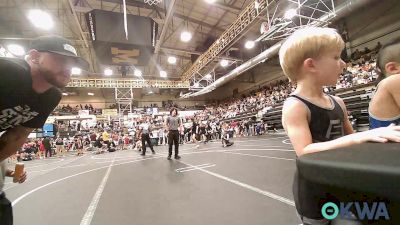 43 lbs Round Of 16 - Zuriel Rascon, Bridge Creek Youth Wrestling vs Yori Jackson, Shelton Wrestling Academy