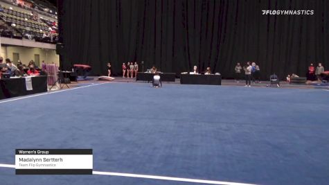Madalynn Sertterh - Women's Group, Team Flip Gymnastics - 2021 Women's Xcel Region 4 Championships