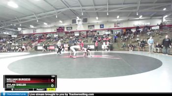 125 lbs Champ. Round 1 - Dylan Sheler, Newman vs William Burgess, Seton Hill