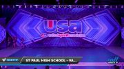 St Paul High School - Varsity - Song/Pom - Novice [2022 Varsity - Song/Pom - Novice] 2022 USA Nationals: Spirit/College/Junior