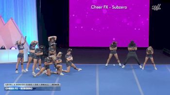 Cheer FX - Subzero [2026 L4 Senior Coed - D2 - Small Semis] 2026 The D2 Summit