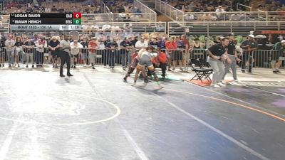 120 1A Cons. Round 2 - Logan Bajor, Cardinal Gibbons vs Isaiah Hench, Bell Creek