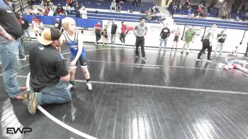 76 lbs Rr Rnd 4 - Tsu-tli Christie-Vangen, Fort Gibson Youth Wrestling vs Kaedyn Gerken, Stroud Youth Wrestling Club