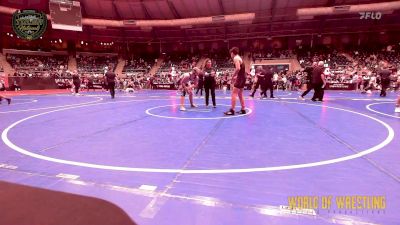 157 lbs Consi Of 8 #2 - Santiago Cabrera, GOLDRUSH Academy vs Zachary Myers, Wildcat Takedown Club