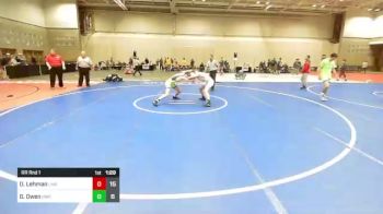 132 lbs Rr Rnd 1 - Owen Lehman, LAW vs Gage Owen, Headhunters WC