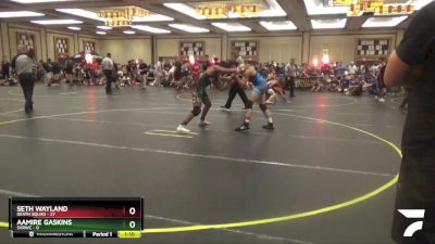 145 lbs Round 1 (6 Team) - Aamire Gaskins, SVRWC vs Seth Wayland, Death Squad