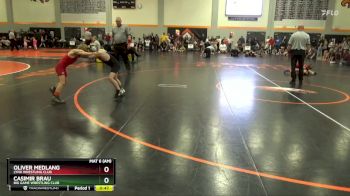 PW-12 lbs Cons. Round 1 - Oliver Medlang, Lynx Wrestling Club vs Casimir Brau, Big Game Wrestling Club