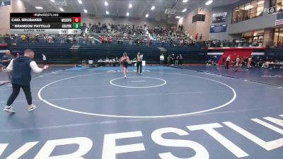 120 lbs Cons. Semi - Brandon Pattillo, CW College Park vs Cael Brubaker, McKinney Boyd