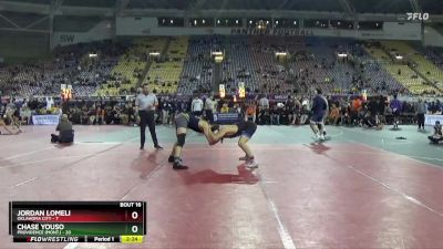 174 lbs Quarters & 1st Wb (16 Team) - Chase Youso, Providence (Mont.) vs Jordan Lomeli, Oklahoma City