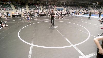 70 lbs Quarterfinal - Briar Ware, Cleveland Take Down Club vs Kaisen Kelley, Pryor Tigers