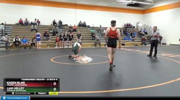 JV Boys-9 lbs Round 5 - Kaden Blair, Prairie, Cedar Rapids vs Liam Kelley, Dubuque Hempstead