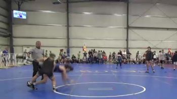 130 lbs Round 1 (6 Team) - Camden Baum, Nauman Red vs Ty Thrasher, Oklahoma Tornados