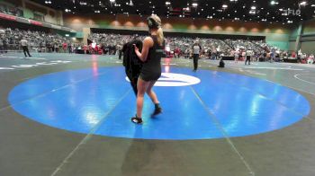 120 lbs Round Of 32 - Alexis Abrego, Apple Valley vs Sarah Lignell, Hillcrest