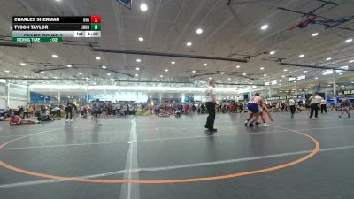 250 lbs Champ. Round 2 - Tyson Taylor, Unattached vs Charles Sherman, Unattached