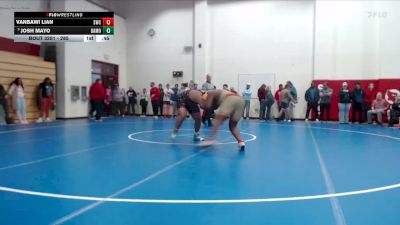 285 lbs Champ. Round 3 - Josh Mayo, River Forest vs Vanbawi Lian, Southport Wrestling Club
