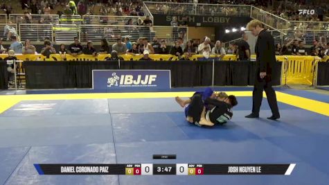 Daniel Coronado Paiz vs Josh Nguyen Le 2025 Pan Kids Jiu-Jitsu IBJJF Championship