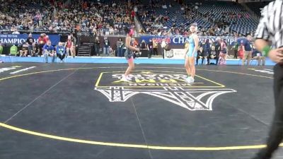 Girls-145 lbs Champ. Round 1 - Charlotte Mawhorter, Gladwin (Girls) vs Nanda Kibi, Plymouth (Girls)