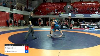 82 lbs Consolation - Tommy Brackett, Wave Wrestling vs Andrew Berreyesa, Finger Lakes Wrestling Club Regional Training Center