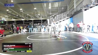 49 lbs Semifinal - Kevin Harris, Hurricane vs Victor Frayre, Alpha Academy