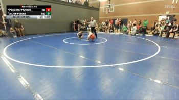 85 lbs Quarterfinal - Jacob Fuller, Middleton Wrestling Club vs Pete Stephenson, Suples Wrestling Club