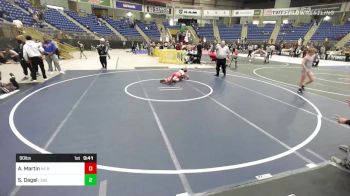 90 lbs Consolation - Austin Martin, NE Boyz vs Samuel Dagel, Legends Of Gold