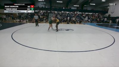 197 lbs Champ. Round 1 - Isaac Ogunlade, McDaniel vs Simon Lingle, Brockport