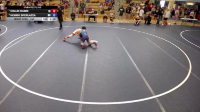 157 lbs Semis - Collin Hamm, WI vs Henrik Sperlazza, MN