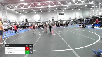 76 lbs Rr Rnd 1 - Zekial Soltau, Brawler Elite Red vs Liam Hinton, PA Alliance ES B