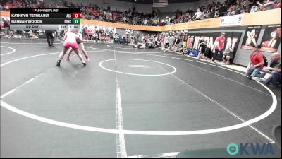 117 lbs Rr Rnd 1 - Kathryn Tetreault, Aztec Grappling Academy vs Hannah Woods, Duncan Demon Wrestling