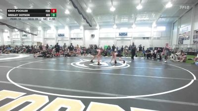 140 lbs Round Robin 2 - Knox Fockler, Perry Gladiator - MS vs Wesley Dotson, Neighborhood Wrestling Club - MS