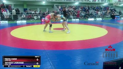 69kg 1st Place Match - Tehya Chew, Coast WA vs Tatyana Lagrange, Coast WA