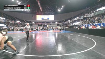 6A 285 lbs Semifinal - Grayson Hester, Fort Payne vs Cornelius Chaverst, Mcadory