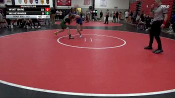 113 lbs Cons. Round 3 - Wyatt Iburg, Clear Creek-Amana vs Ike Heysinger, Dubuque Hempstead