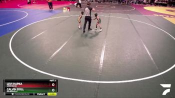 50 lbs Semifinal - Levi Hapka, Greenbush vs Calvin Doll, Paynesville