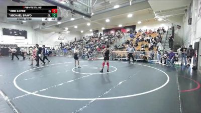 120 lbs Cons. Semi - Michael Bravo, Shadow Hills vs Eric Lopez, Santa Ana