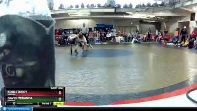 86 lbs Cons. Round 3 - Kobi Storey, Indiana vs Gavin Meranda, Indiana