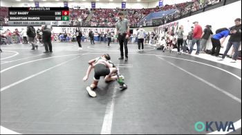 43-46 lbs Consolation - Elly Bagby, D3 Wrestling Cluib vs Sebastian Ramos, Huskey Wrestling Club