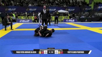 Vertti Elmeri Puurtinen vs Paulo Vitor Andrade Da Silva 2026 European Jiu-Jitsu IBJJF Championship