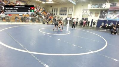 106 lbs Quarterfinal - William Leyva, Paloma Valley vs Jaden Yacuta, Porterville