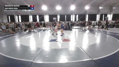 135 lbs Champ. Round 2 - Brooklyn Whited, SEO Wrestling Club vs Ana Sofia Vega