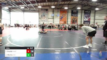 95 lbs Rr Rnd 2 - Tristan Snyder, All American Wrestling Club vs Jacob Morris, Ohio Titan