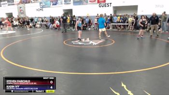 108 lbs 2nd Place Match - Steven Fairchild, Juneau Youth Wrestling Club Inc. vs Kadin Ivy, Soldotna Whalers Wrestling Club