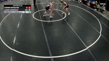 165 lbs Quarterfinals (8 Team) - Conner Neuhalfen, Battle Creek vs Kaiden Ronnfeldt, Pierce