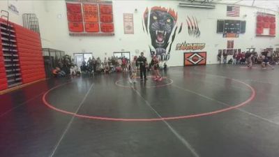 91 lbs Round 3 - Fletcher Lewis, Thermopolis Middle School vs Ziggy Gillett, Powell Middle School