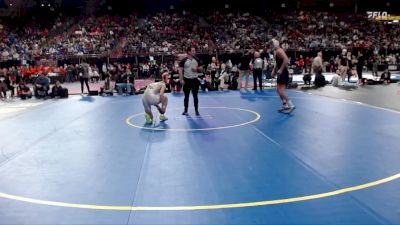 3A 150 lbs Champ. Round 1 - Jace Waggoner, Tri-Valley vs Dylan Hansen, St. Maries