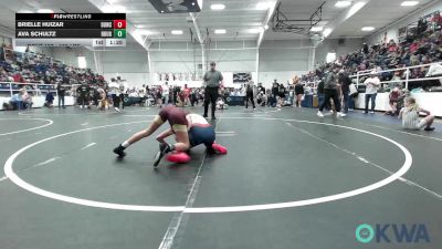 105 lbs Rr Rnd 2 - Brielle Huizar, Duncan Demon Wrestling vs Ava Schultz, Rough Riders