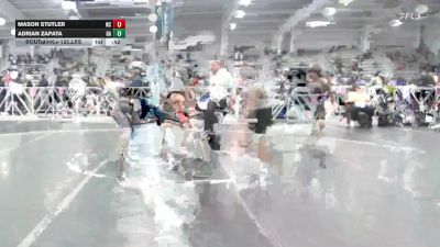 132 lbs Consi Of 64 #1 - Mason Stutler, NC vs Adrian Zapata, GA